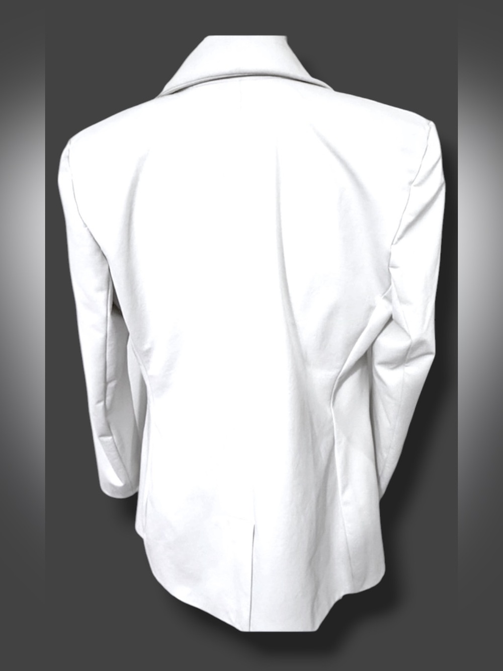 Express White Blazer with Gold Buttons - Picture 6 of 7